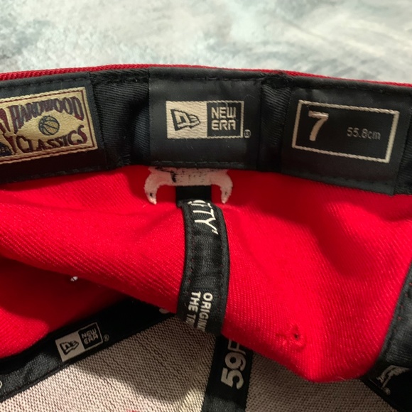 NBA Chicago Bulls New Era Fitted Hat size 7 RARE Alternate Color Way - Picture 5 of 5